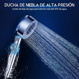 Rociador de ducha de doble cara de alta presión de agua